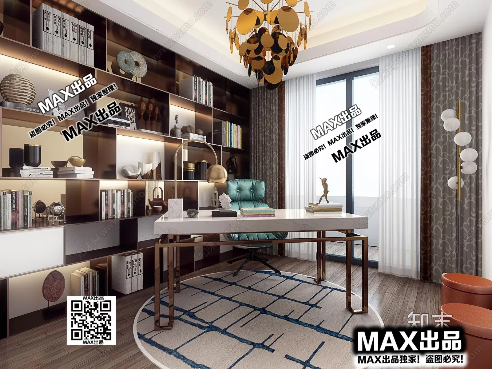 3DS MAX SCENES – LIVING ROOM – 368
