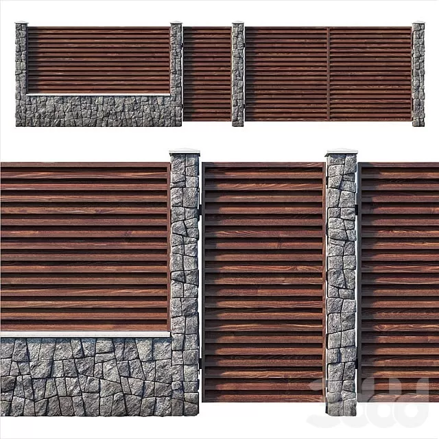 ARCHITECTURE – FENCE – 3D MODELS – FREE DOWNLOAD – 1362