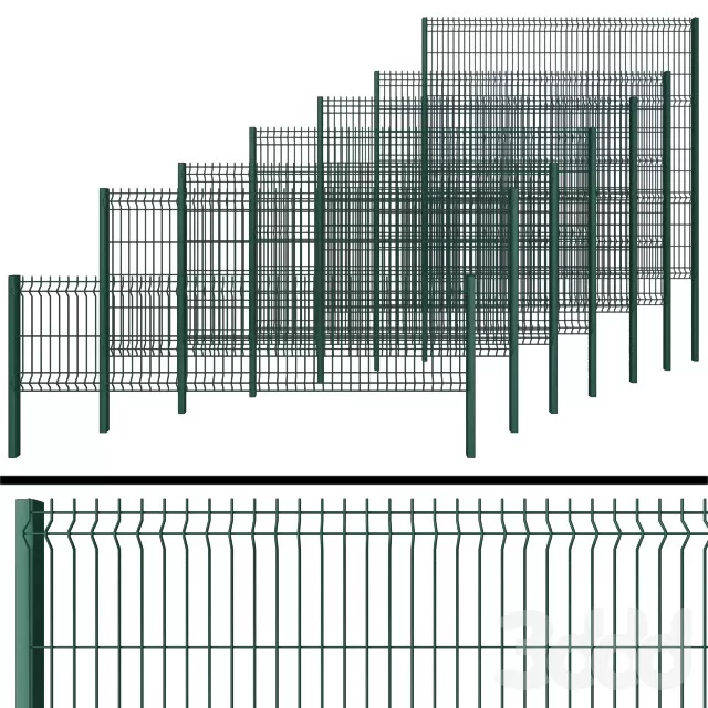 ARCHITECTURE – FENCE – 3D MODELS – FREE DOWNLOAD – 1365