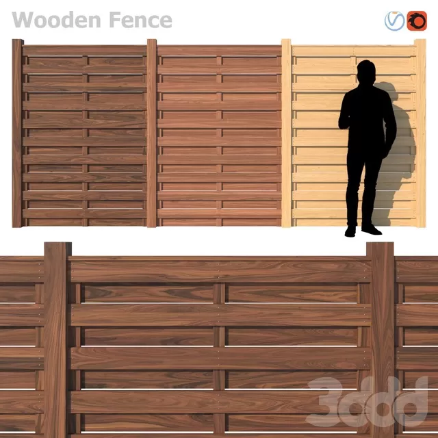 ARCHITECTURE – FENCE – 3D MODELS – FREE DOWNLOAD – 1366