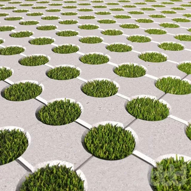 ARCHITECTURE – PAVING – 3D MODELS – FREE DOWNLOAD – 1545