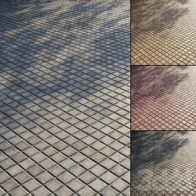 ARCHITECTURE - PAVING - 3D MODELS - FREE DOWNLOAD - 1569 - 3DSKY Decor ...