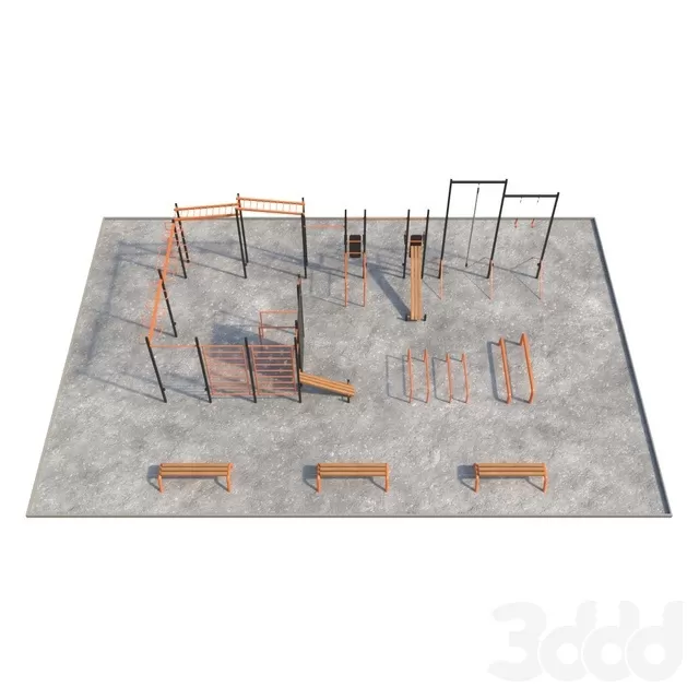 ARCHITECTURE – PLAYGROUND – 3D MODELS – FREE DOWNLOAD – 1589
