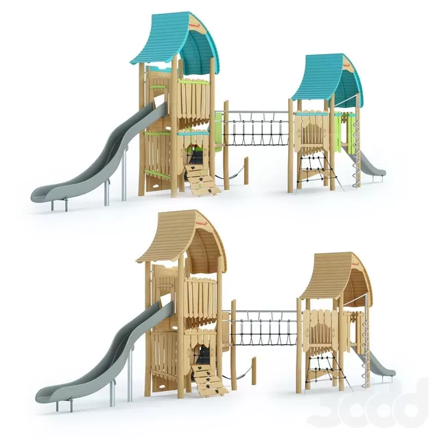 ARCHITECTURE – PLAYGROUND – 3D MODELS – FREE DOWNLOAD – 1631