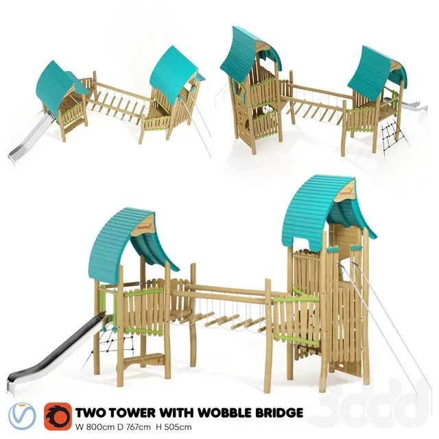 ARCHITECTURE – PLAYGROUND – 3D MODELS – FREE DOWNLOAD – 1635
