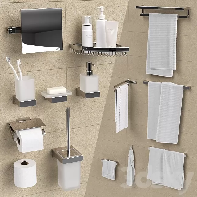 BATHROOM – ACCESSORIES – 3D MODELS – FREE DOWNLOAD – 1724