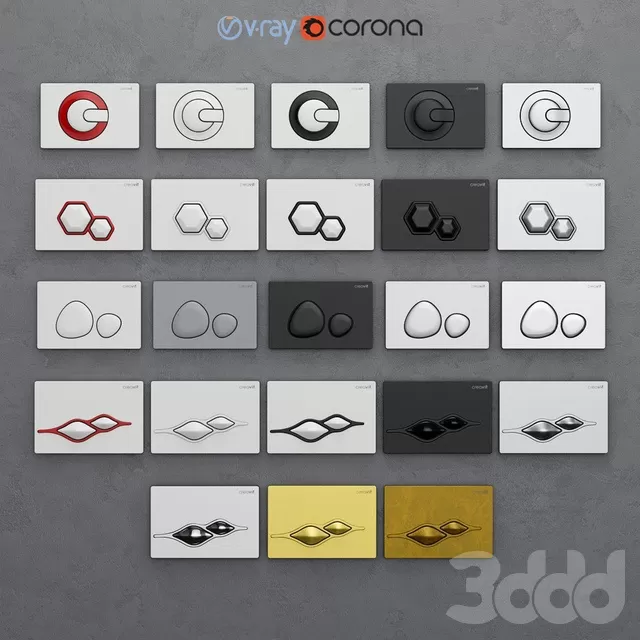 BATHROOM – ACCESSORIES – 3D MODELS – FREE DOWNLOAD – 1726