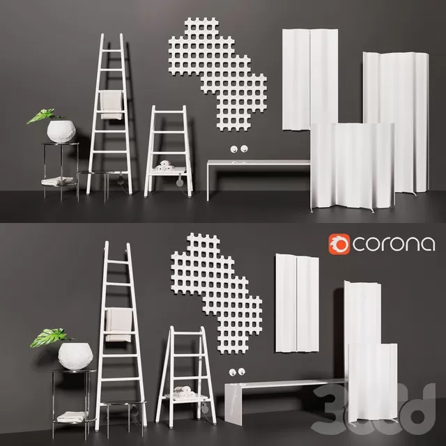 BATHROOM – ACCESSORIES – 3D MODELS – FREE DOWNLOAD – 1731