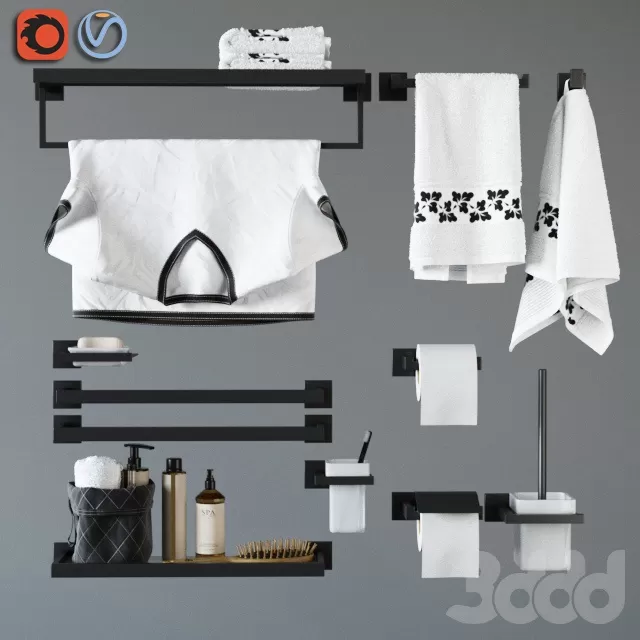 BATHROOM – ACCESSORIES – 3D MODELS – FREE DOWNLOAD – 1774