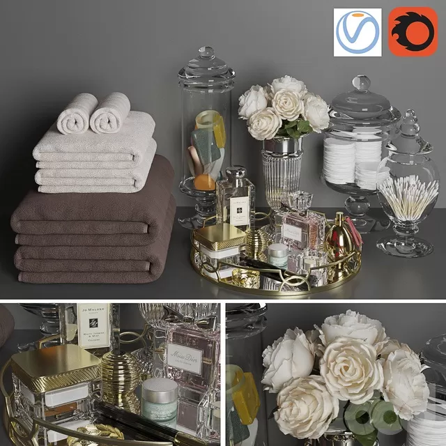 BATHROOM – ACCESSORIES – 3D MODELS – FREE DOWNLOAD – 1775