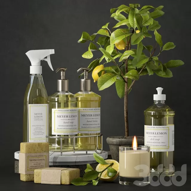 BATHROOM – ACCESSORIES – 3D MODELS – FREE DOWNLOAD – 1782