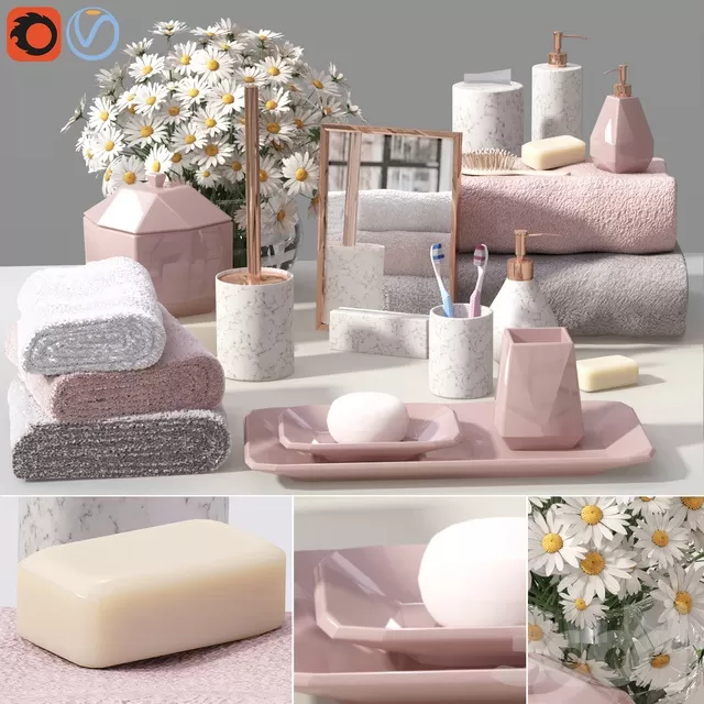 BATHROOM – ACCESSORIES – 3D MODELS – FREE DOWNLOAD – 1785