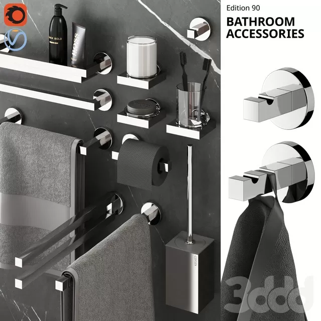 BATHROOM – ACCESSORIES – 3D MODELS – FREE DOWNLOAD – 1799