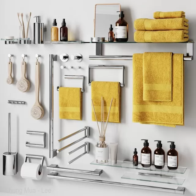 BATHROOM – ACCESSORIES – 3D MODELS – FREE DOWNLOAD – 1808