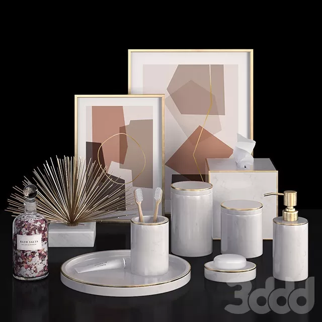 BATHROOM – ACCESSORIES – 3D MODELS – FREE DOWNLOAD – 1810