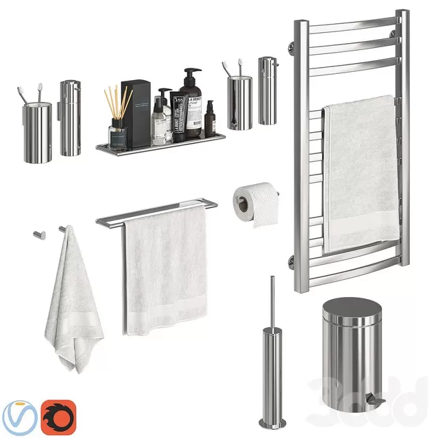 BATHROOM – ACCESSORIES – 3D MODELS – FREE DOWNLOAD – 1817