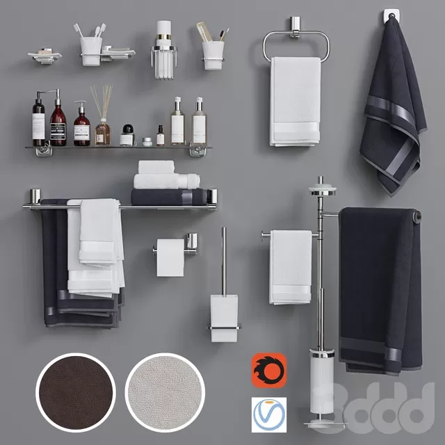 BATHROOM – ACCESSORIES – 3D MODELS – FREE DOWNLOAD – 1819