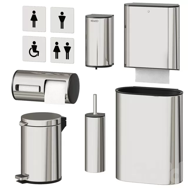 BATHROOM – ACCESSORIES – 3D MODELS – FREE DOWNLOAD – 1834