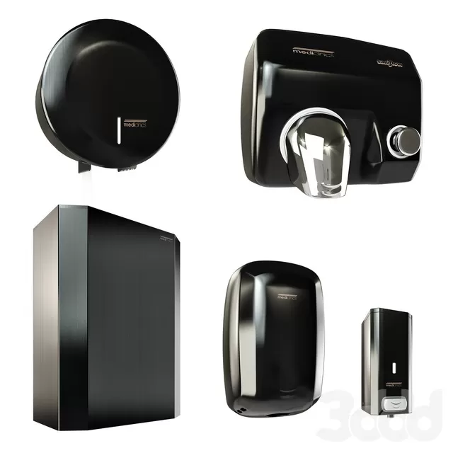 BATHROOM – ACCESSORIES – 3D MODELS – FREE DOWNLOAD – 1835