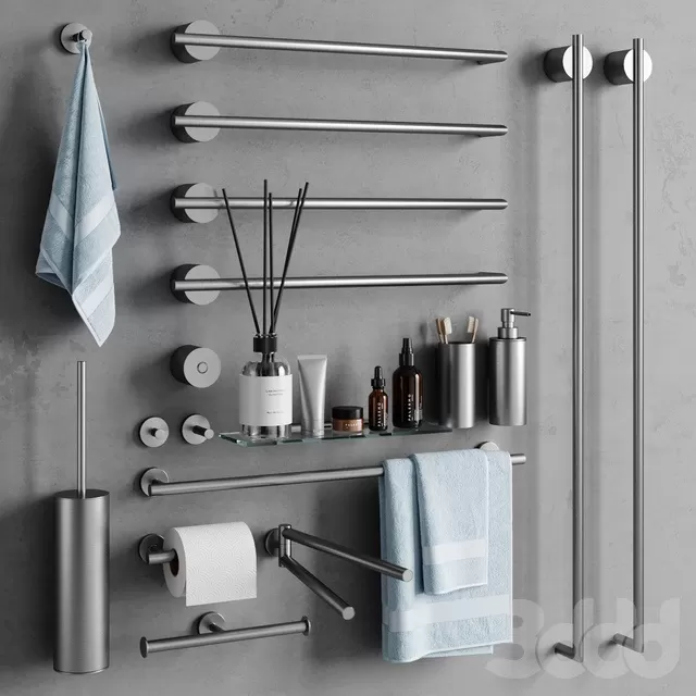 BATHROOM – ACCESSORIES – 3D MODELS – FREE DOWNLOAD – 1842