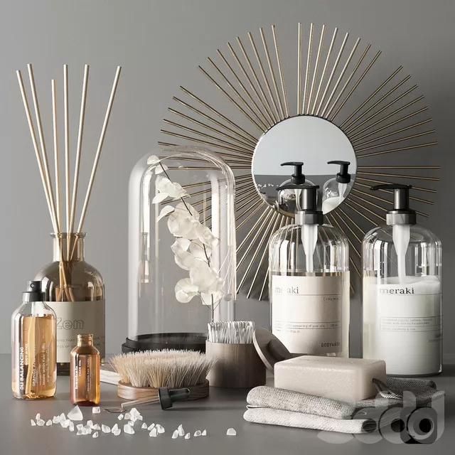 BATHROOM – ACCESSORIES – 3D MODELS – FREE DOWNLOAD – 1844