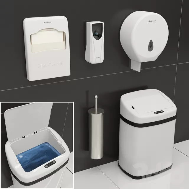 BATHROOM – ACCESSORIES – 3D MODELS – FREE DOWNLOAD – 1851