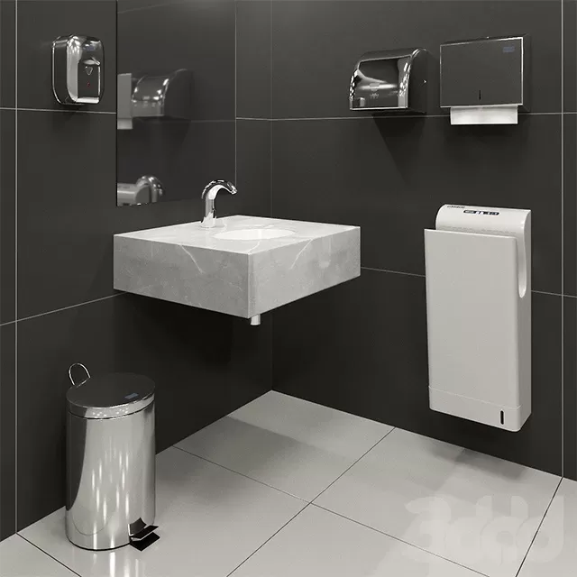 BATHROOM – ACCESSORIES – 3D MODELS – FREE DOWNLOAD – 1852