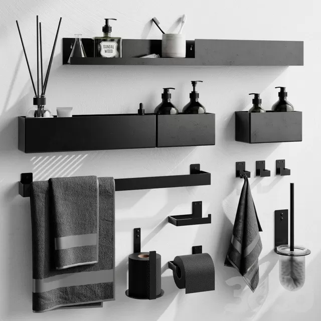 BATHROOM – ACCESSORIES – 3D MODELS – FREE DOWNLOAD – 1866