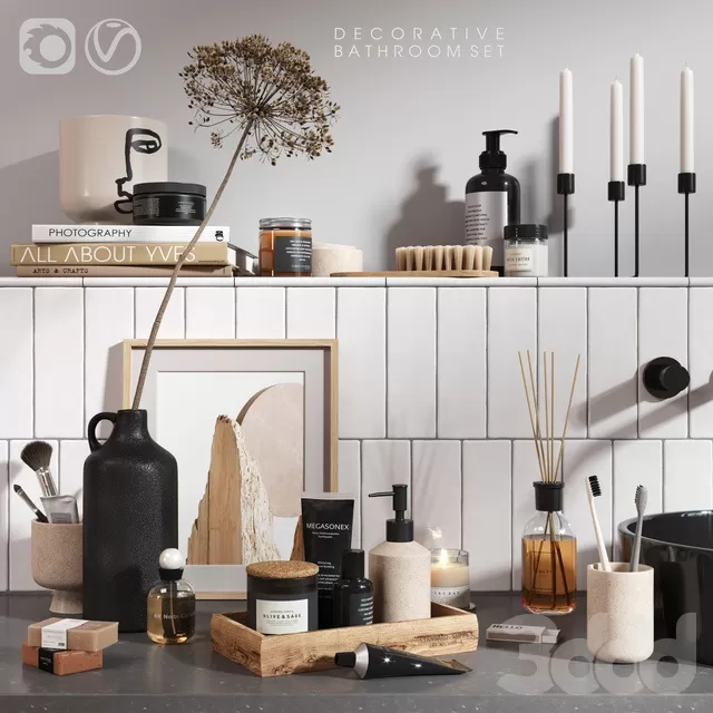 BATHROOM – ACCESSORIES – 3D MODELS – FREE DOWNLOAD – 1875