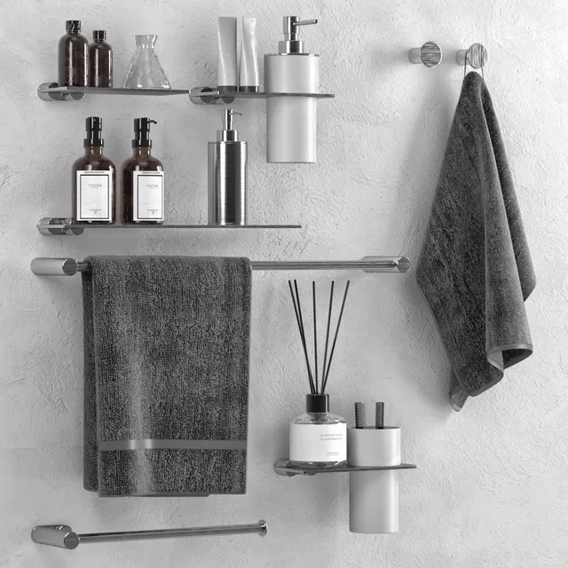 BATHROOM – ACCESSORIES – 3D MODELS – FREE DOWNLOAD – 1898