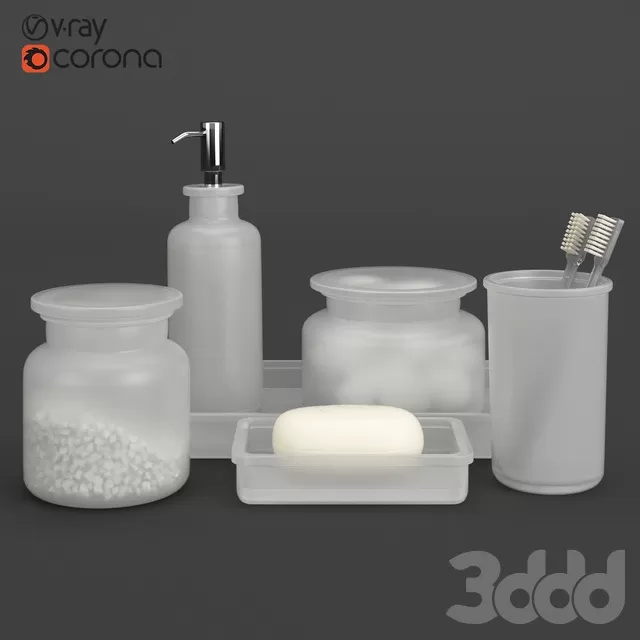 BATHROOM – ACCESSORIES – 3D MODELS – FREE DOWNLOAD – 1909