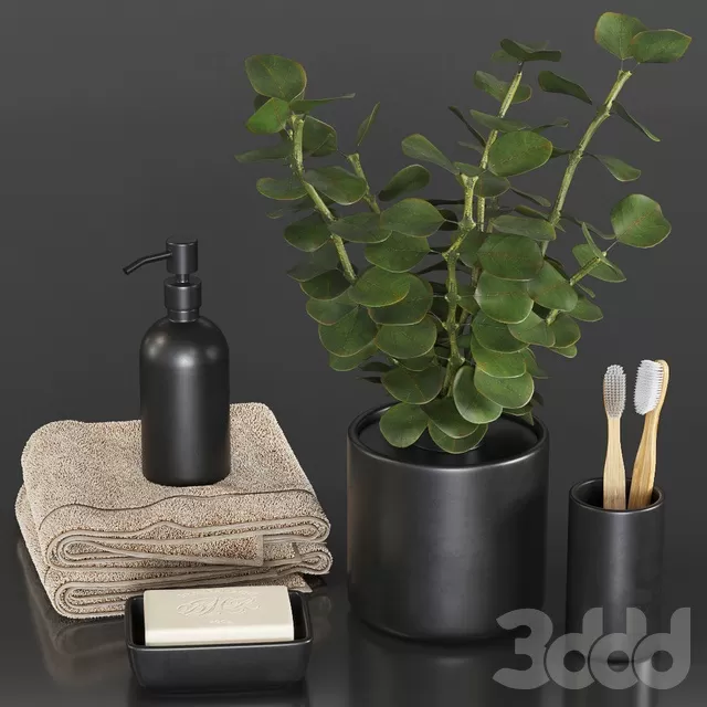 BATHROOM – ACCESSORIES – 3D MODELS – FREE DOWNLOAD – 1914
