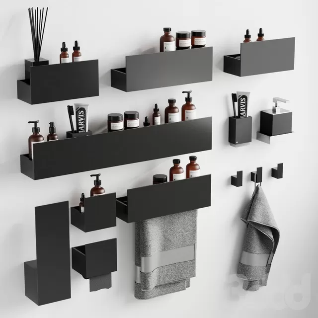 BATHROOM – ACCESSORIES – 3D MODELS – FREE DOWNLOAD – 1915
