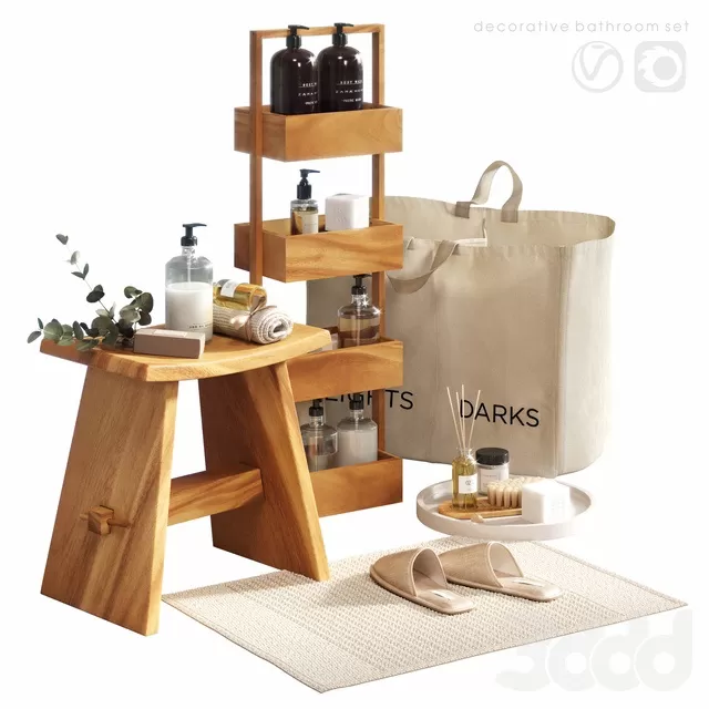 BATHROOM – ACCESSORIES – 3D MODELS – FREE DOWNLOAD – 1917