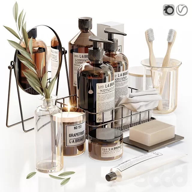 BATHROOM – ACCESSORIES – 3D MODELS – FREE DOWNLOAD – 1921