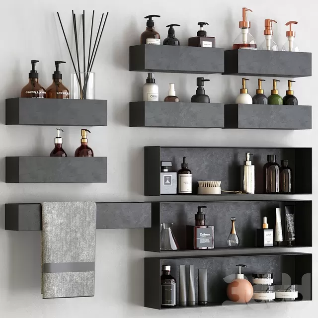 BATHROOM – ACCESSORIES – 3D MODELS – FREE DOWNLOAD – 1925