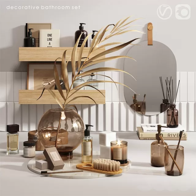 BATHROOM – ACCESSORIES – 3D MODELS – FREE DOWNLOAD – 1926