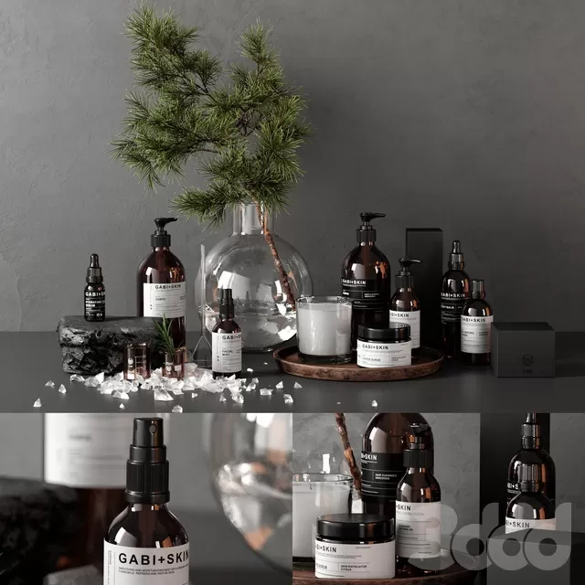 BATHROOM – ACCESSORIES – 3D MODELS – FREE DOWNLOAD – 1929