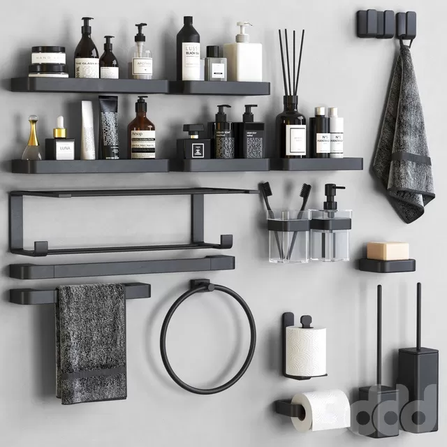 BATHROOM – ACCESSORIES – 3D MODELS – FREE DOWNLOAD – 1937
