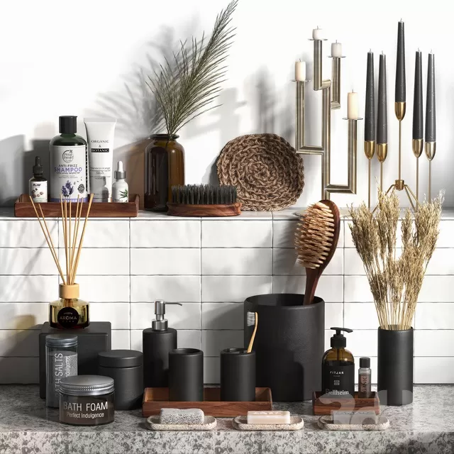 BATHROOM – ACCESSORIES – 3D MODELS – FREE DOWNLOAD – 1942