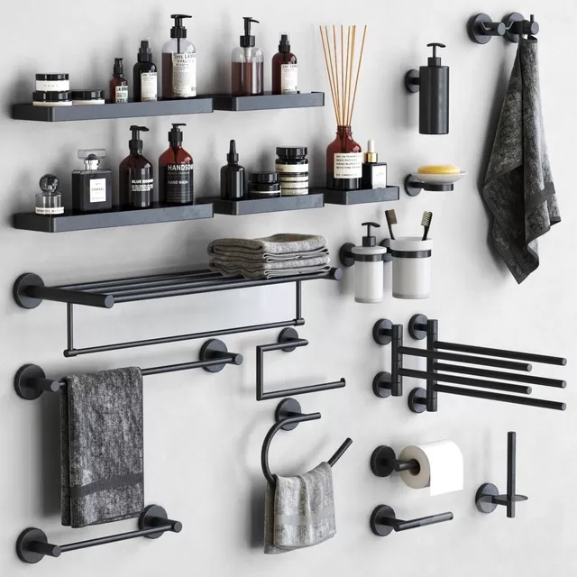 BATHROOM – ACCESSORIES – 3D MODELS – FREE DOWNLOAD – 1945