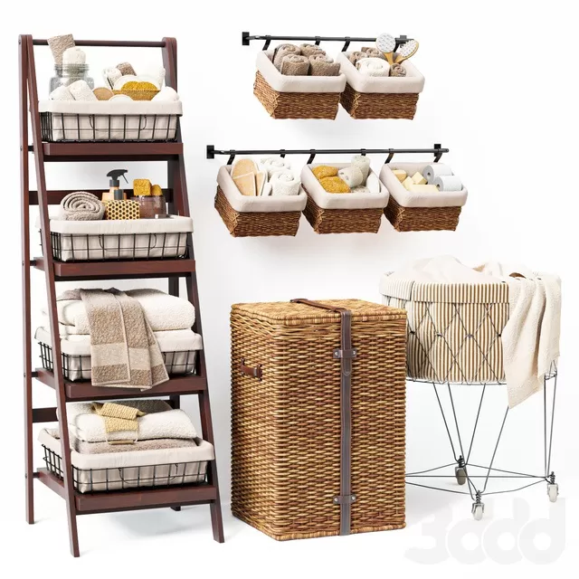 BATHROOM – ACCESSORIES – 3D MODELS – FREE DOWNLOAD – 1947