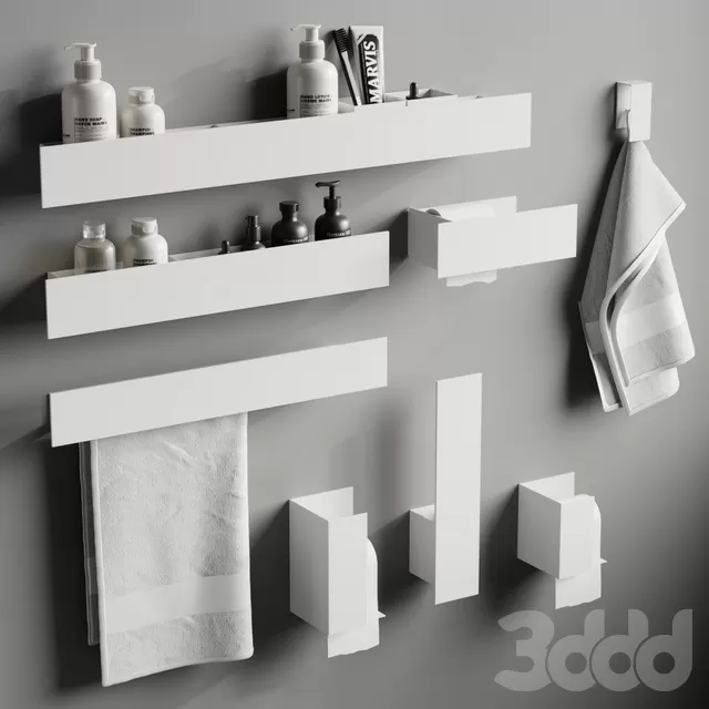 BATHROOM – ACCESSORIES – 3D MODELS – FREE DOWNLOAD – 1954