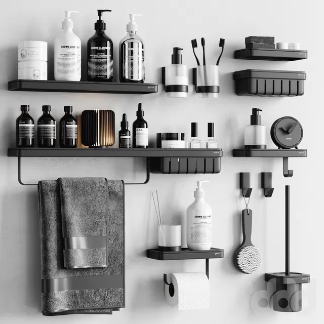 BATHROOM – ACCESSORIES – 3D MODELS – FREE DOWNLOAD – 1957