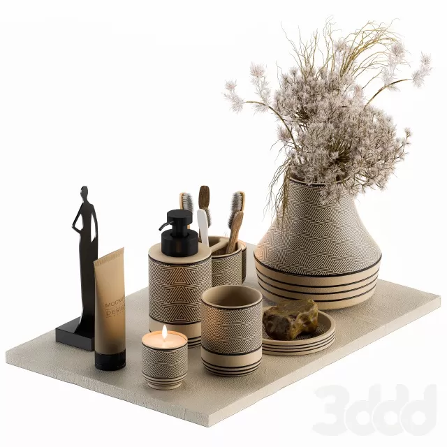 BATHROOM – ACCESSORIES – 3D MODELS – FREE DOWNLOAD – 1963