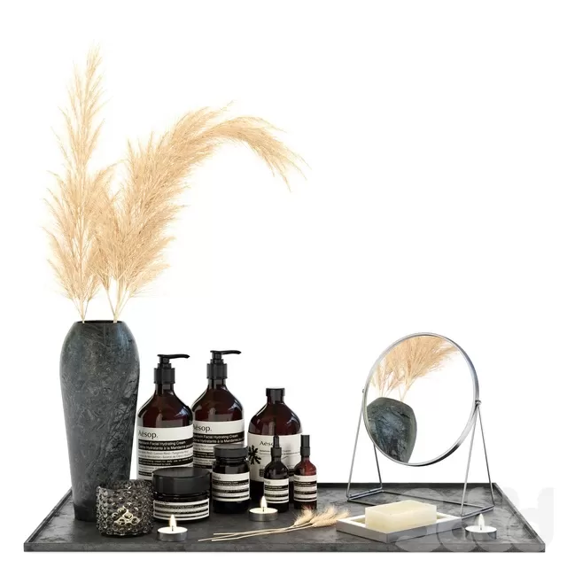 BATHROOM – ACCESSORIES – 3D MODELS – FREE DOWNLOAD – 1967