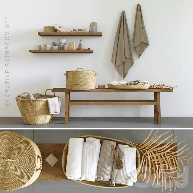 BATHROOM – ACCESSORIES – 3D MODELS – FREE DOWNLOAD – 1970