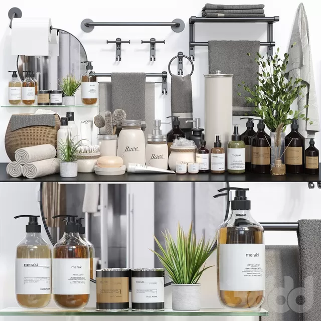 BATHROOM – ACCESSORIES – 3D MODELS – FREE DOWNLOAD – 1979