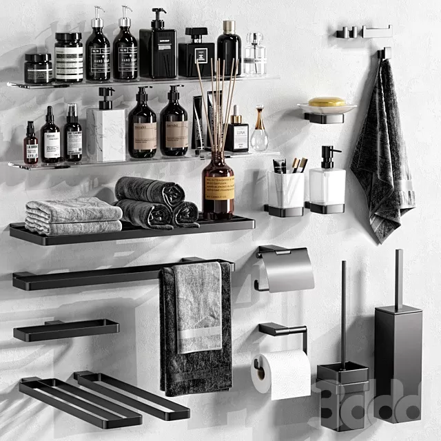 BATHROOM – ACCESSORIES – 3D MODELS – FREE DOWNLOAD – 1994