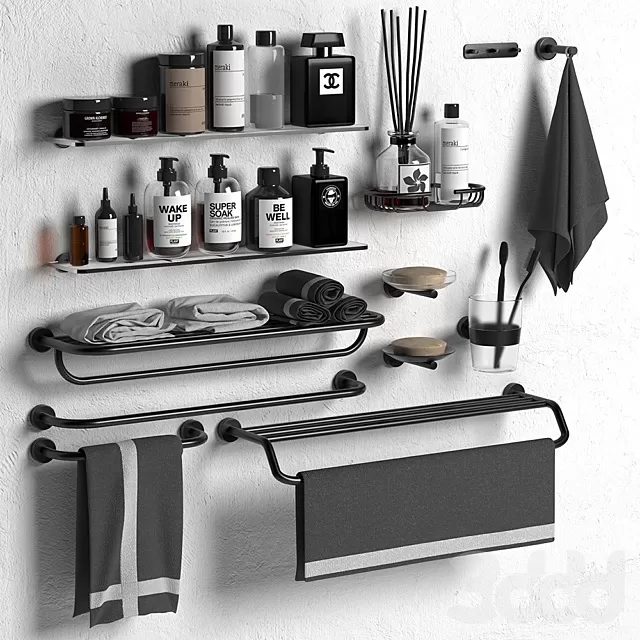 BATHROOM – ACCESSORIES – 3D MODELS – FREE DOWNLOAD – 1997
